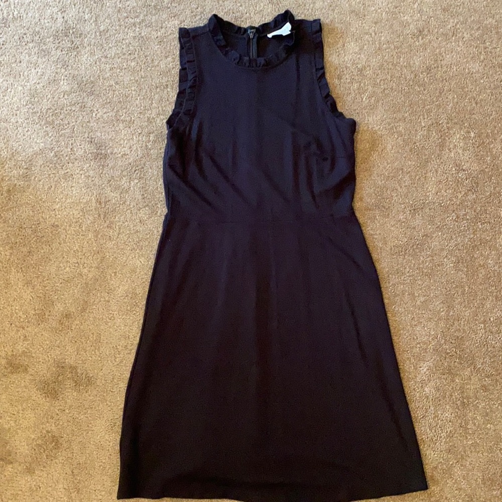 Loft Sz 4 Black A line dress